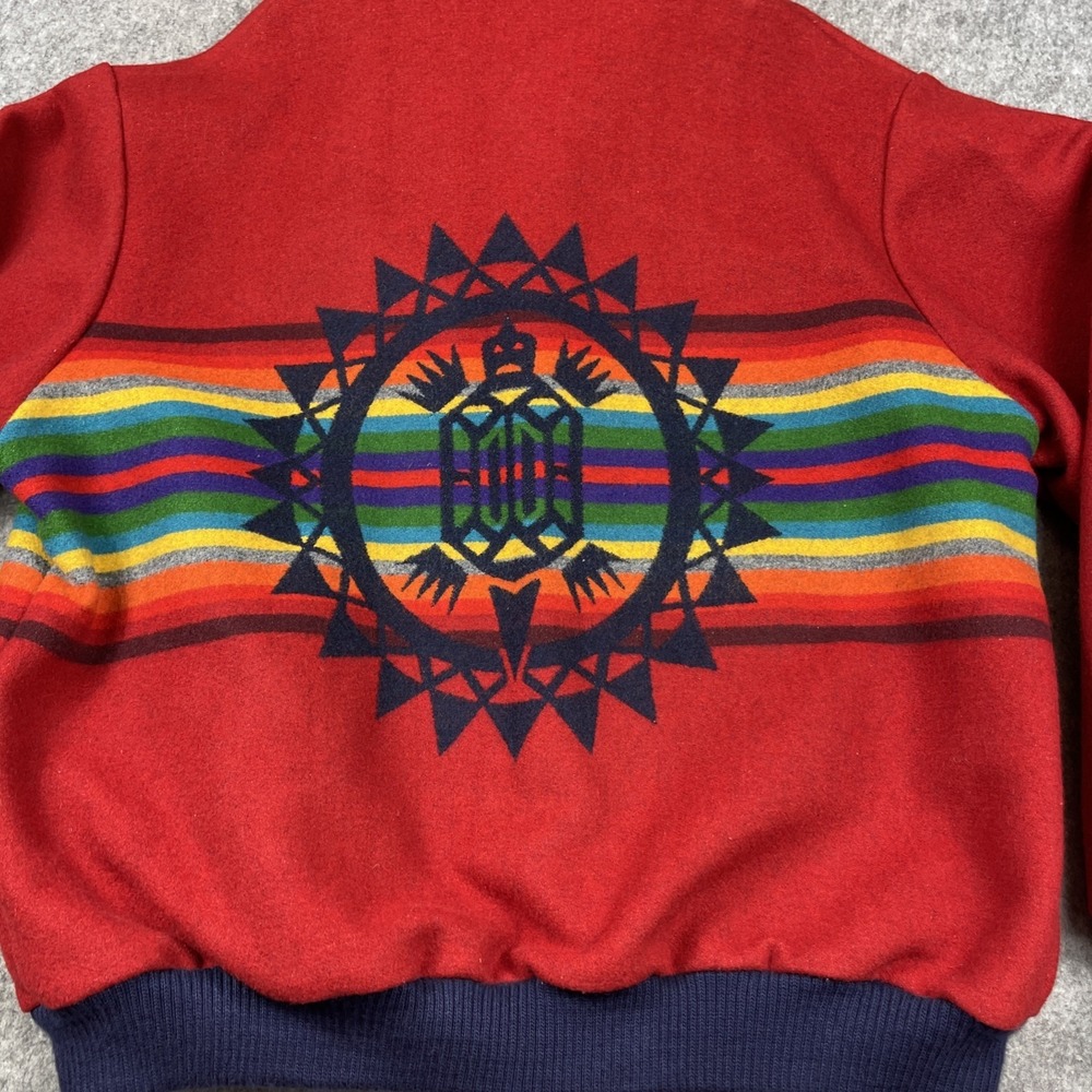 VTG 90s Pendleton High Grade Western Wear Southwestern Turtle Jacket USA